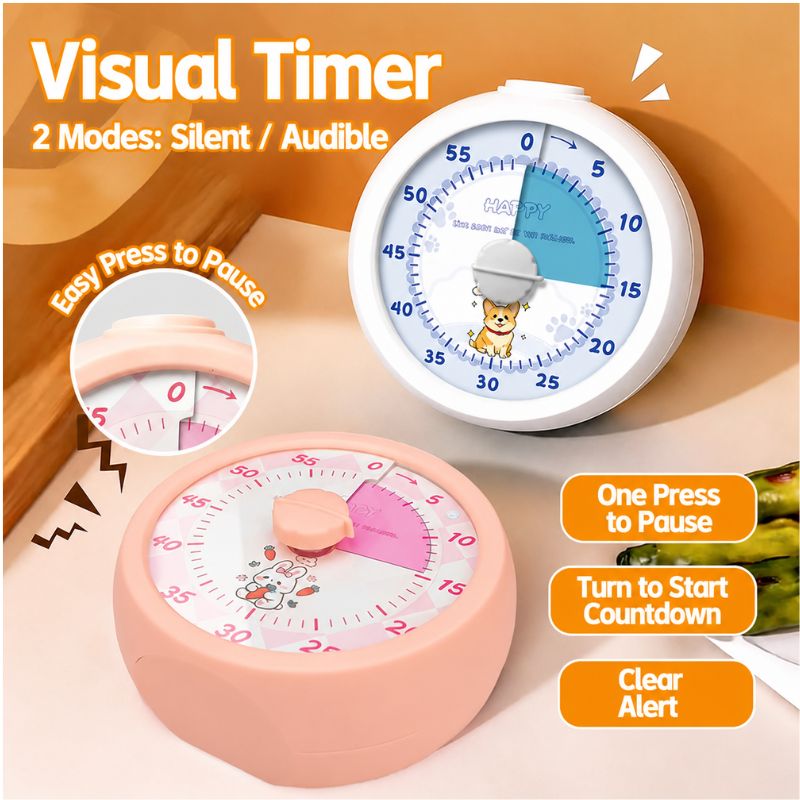 Electronics Gadgets For Kids - 회전식 카운트다운 타이머 시각적 시간 관리
