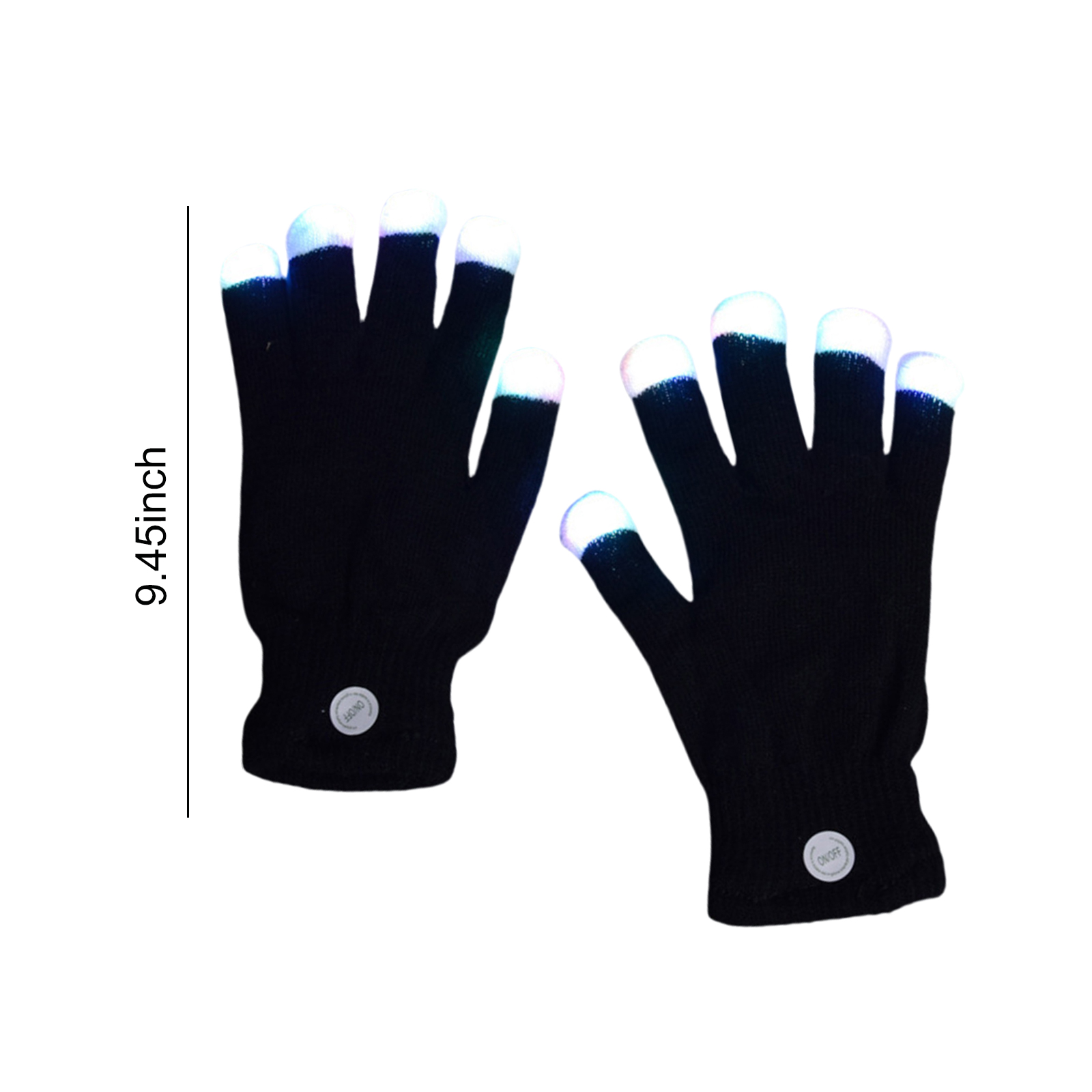 LED 플래싱 핑거 라이트 장갑 통기성 있는 컬러풀 레 - Led Gloves Music 리뷰 및 가격