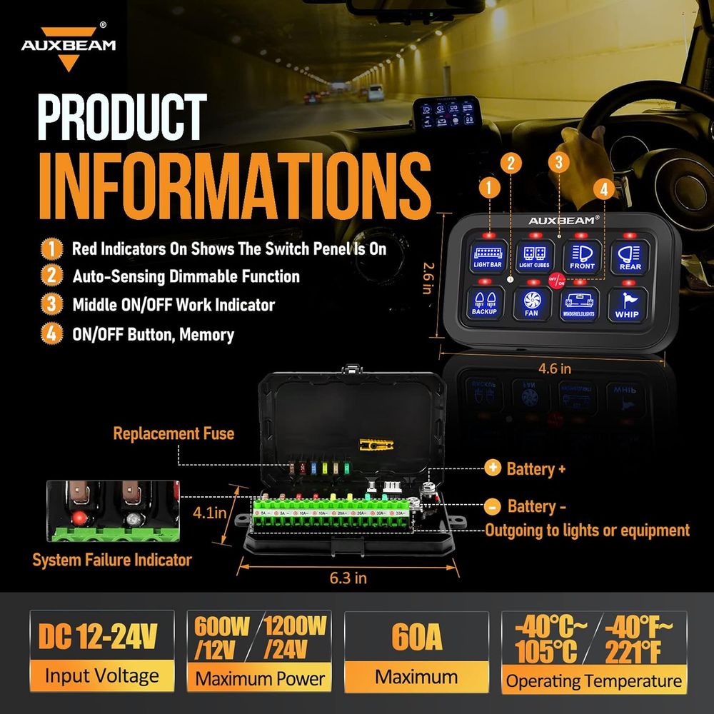 8갱 스위치 패널 BA80 자동 디밍 가능 LED 터치 - Electronics & Gadgets Gaming & Toys Kinhank Super Console X2 Pro 리뷰 및 가격