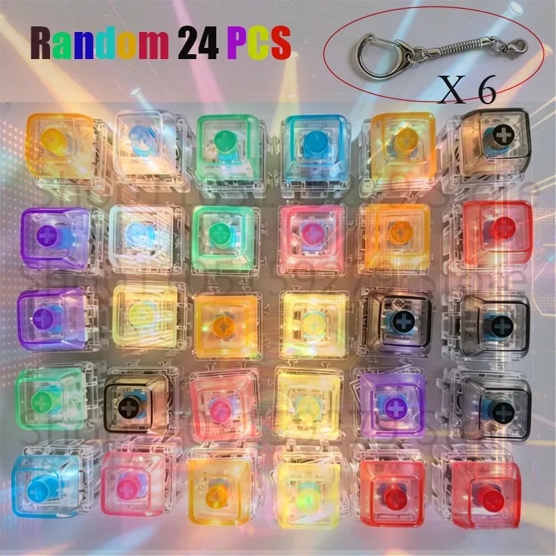 '/LED 키보드 키체인 피젯 장난감 크리스탈 클리커  - Electronics Gadgets For Kids 리뷰 및 가격