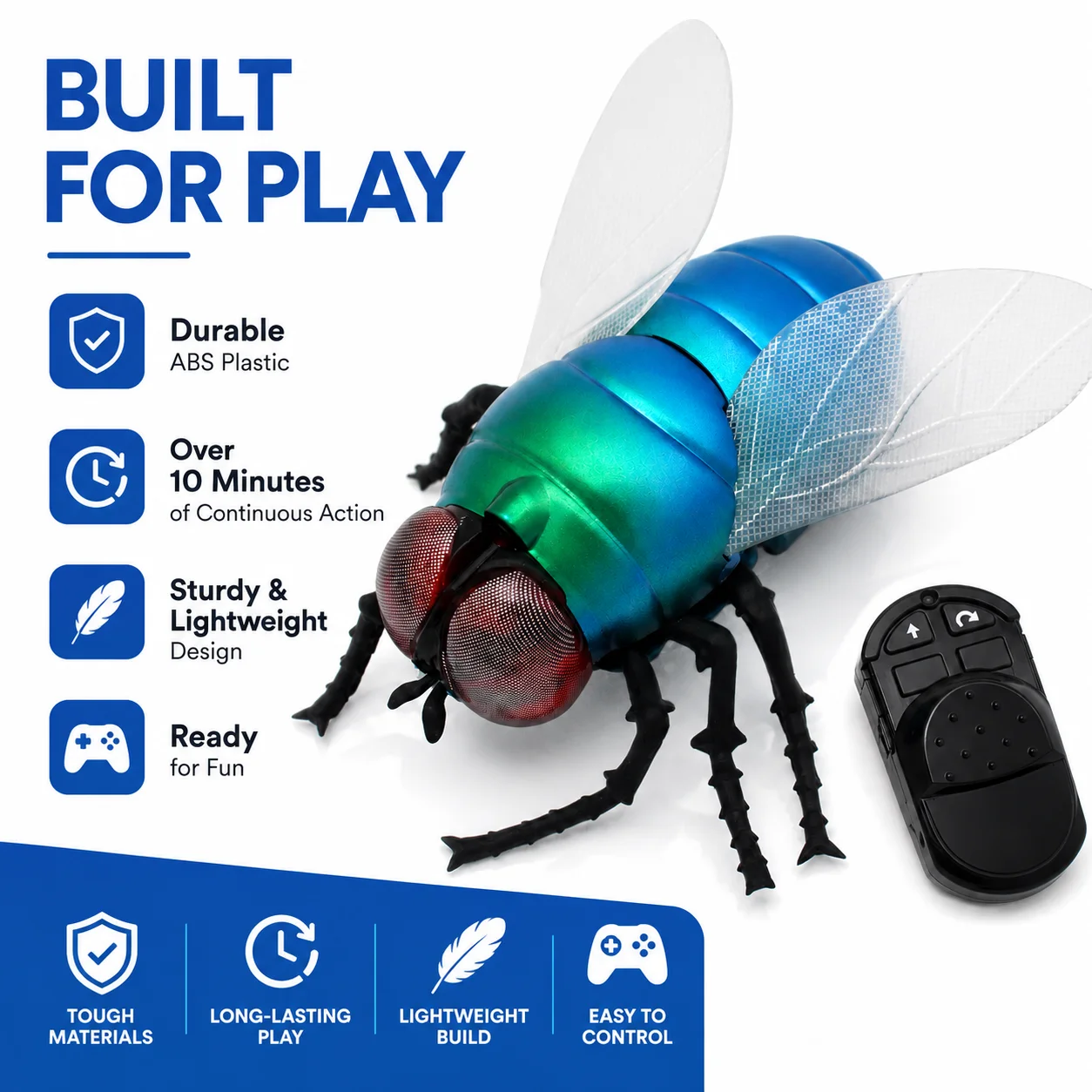 적외선 RC 플라이 토이, 실제 곤충처럼 보이는 리모컨 - Electronics Gadgets For Kids 리뷰 및 가격
